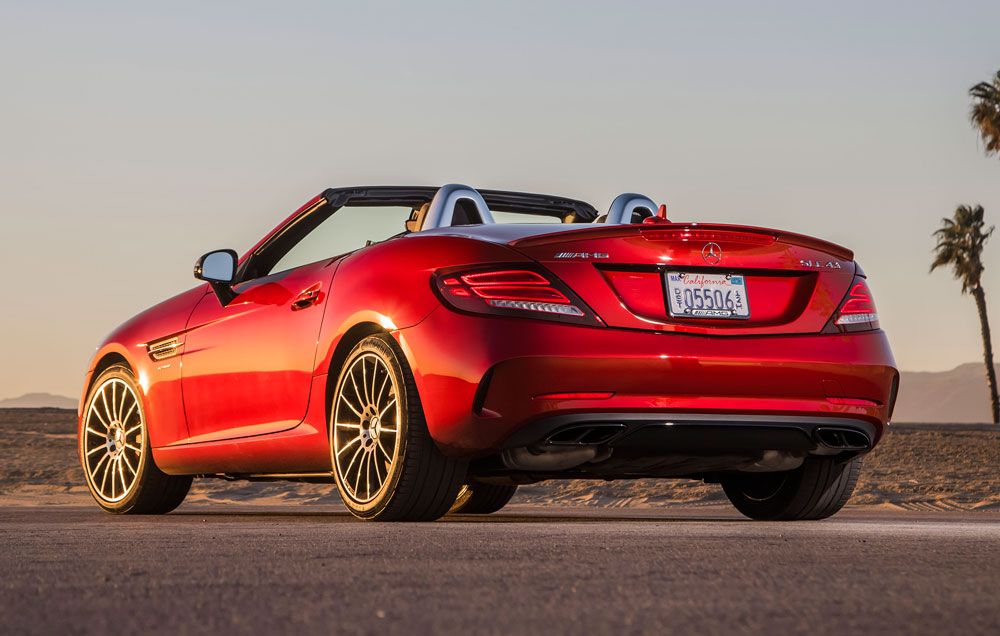 2018 Mercedes-Benz SLC 43 AMG Review: The Roadster You Forgot Existed Is  Five Different Cars In One