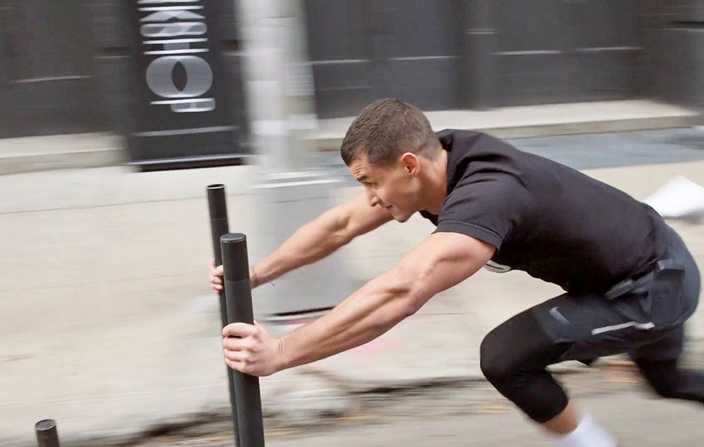The Weight Sled Workout - Men's Journal