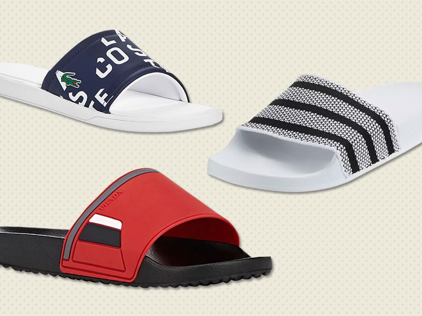 Slides Are Officially the Only Sandals Men Can Wear On the Street​