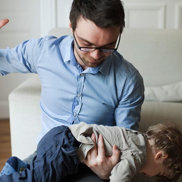 spanking as a child affects health as adult