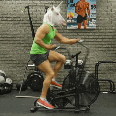 starbucks unicorn workout