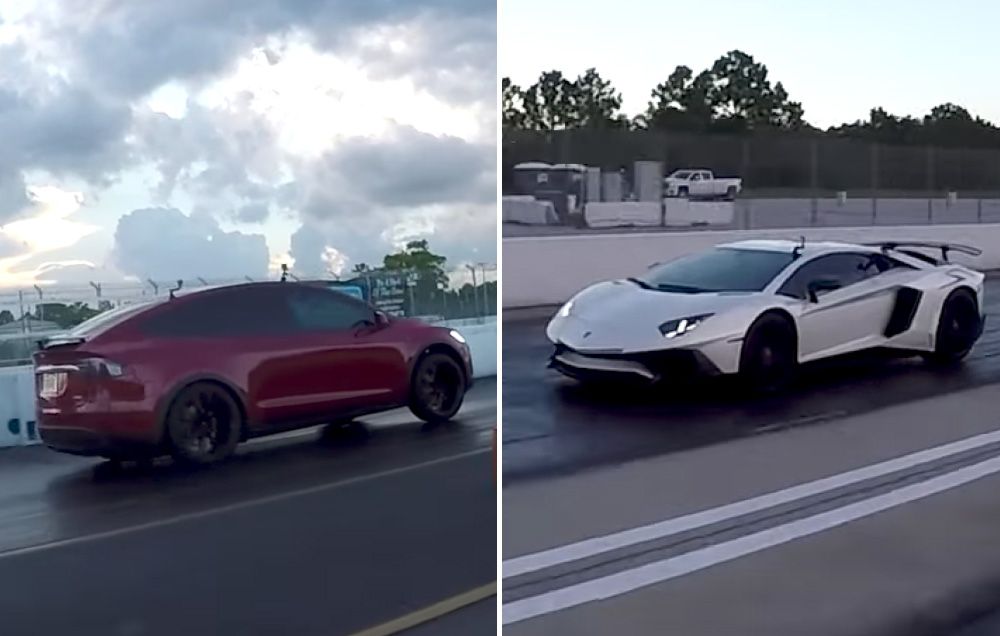 A Tesla SUV Went Head-to-Head With a Lamborghini Aventador—and Won | Men's  Health