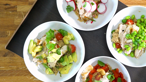 preview for Grilled Chicken Quinoa Protein Bowl