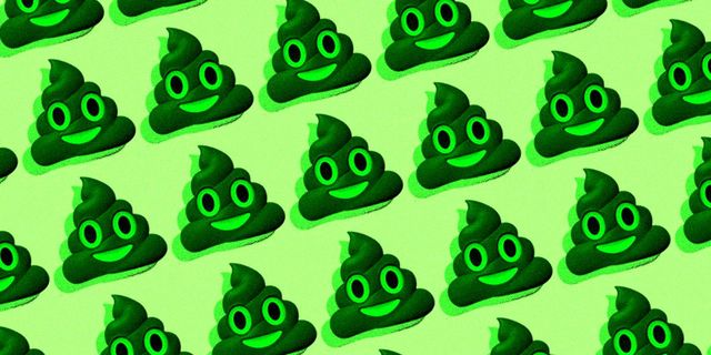 what does it mean when your poop is green
