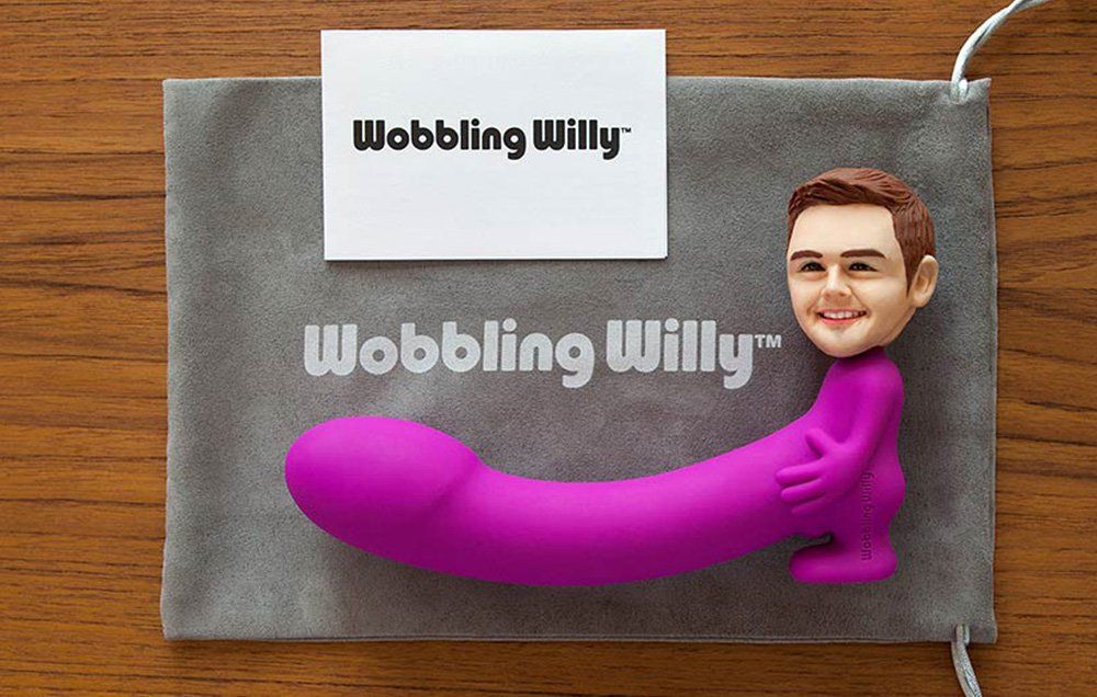 Sex Toys Wobbling Willy is a Dildo You Can Customize With Any