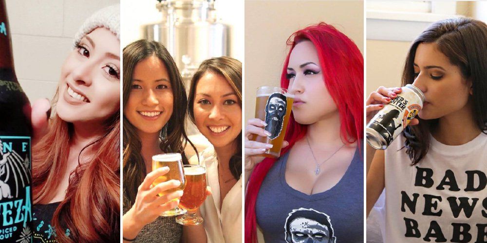 women who love beer