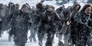 The Army of the Dead from Game of Thrones