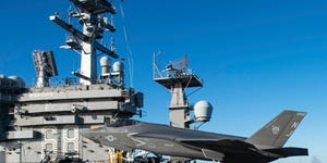 220308 n eb640 2016 pacific ocean mar 08, 2022 an f 35c lightning ii, from the "rough raiders" of strike fighter squadron vfa 125, makes an arrested gear landing on the flight deck of the aircraft carrier uss nimitz cvn 68 nimitz is underway preparing for future operations us navy photo by mass communication specialist 2nd class bryant lang