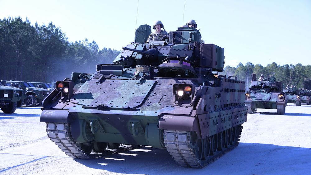 The U.S. Will Send Around 50 Bradley Fighting Vehicles To Ukraine