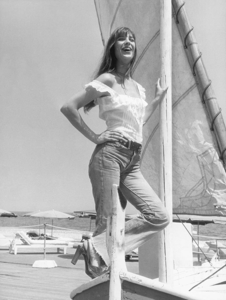 english actress jane birkin enjoys a sun soaked holiday on the cote dazur, 16th july 1973 photo by hulton archivegetty images