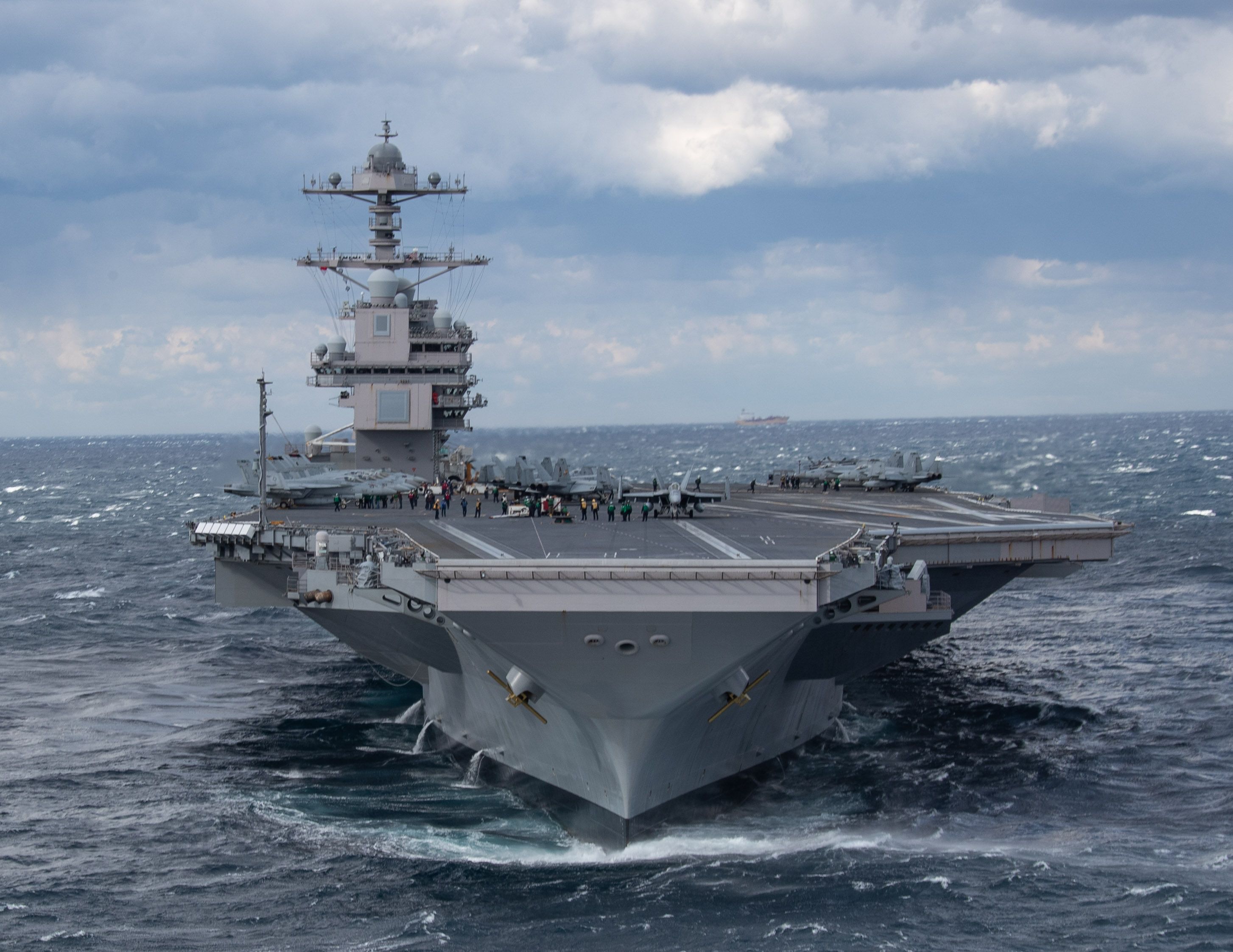 The USS Gerald R. Ford (CVN 78) is The Most Technologically Advanced ...