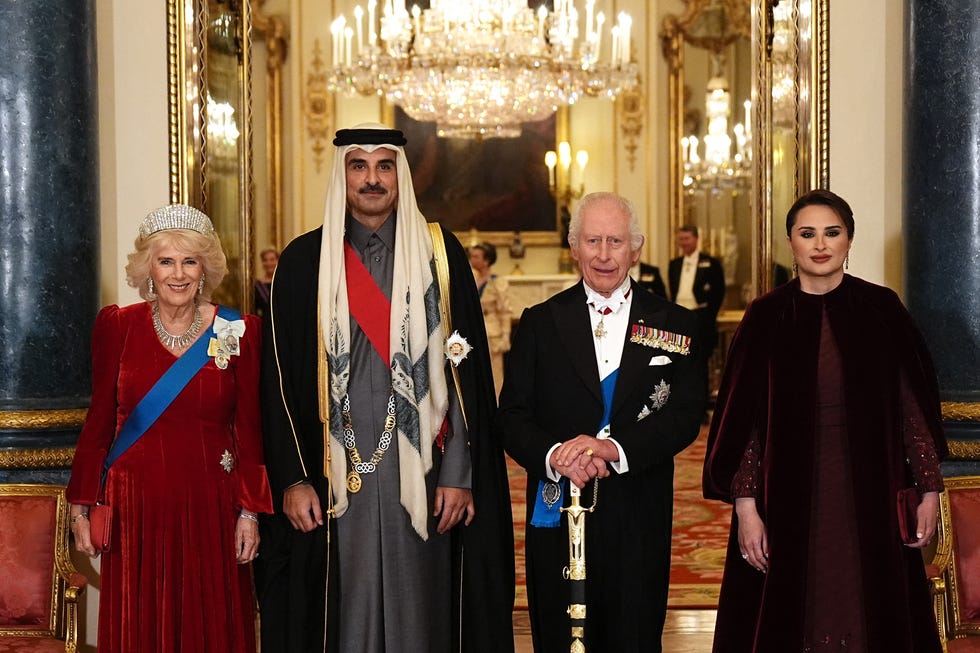 BRITAIN QATAR ROYALS DIPLOMACY