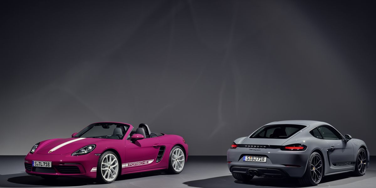 2023 Porsche 718 Boxster/Cayman’s New Styling Pack Looks Fetching