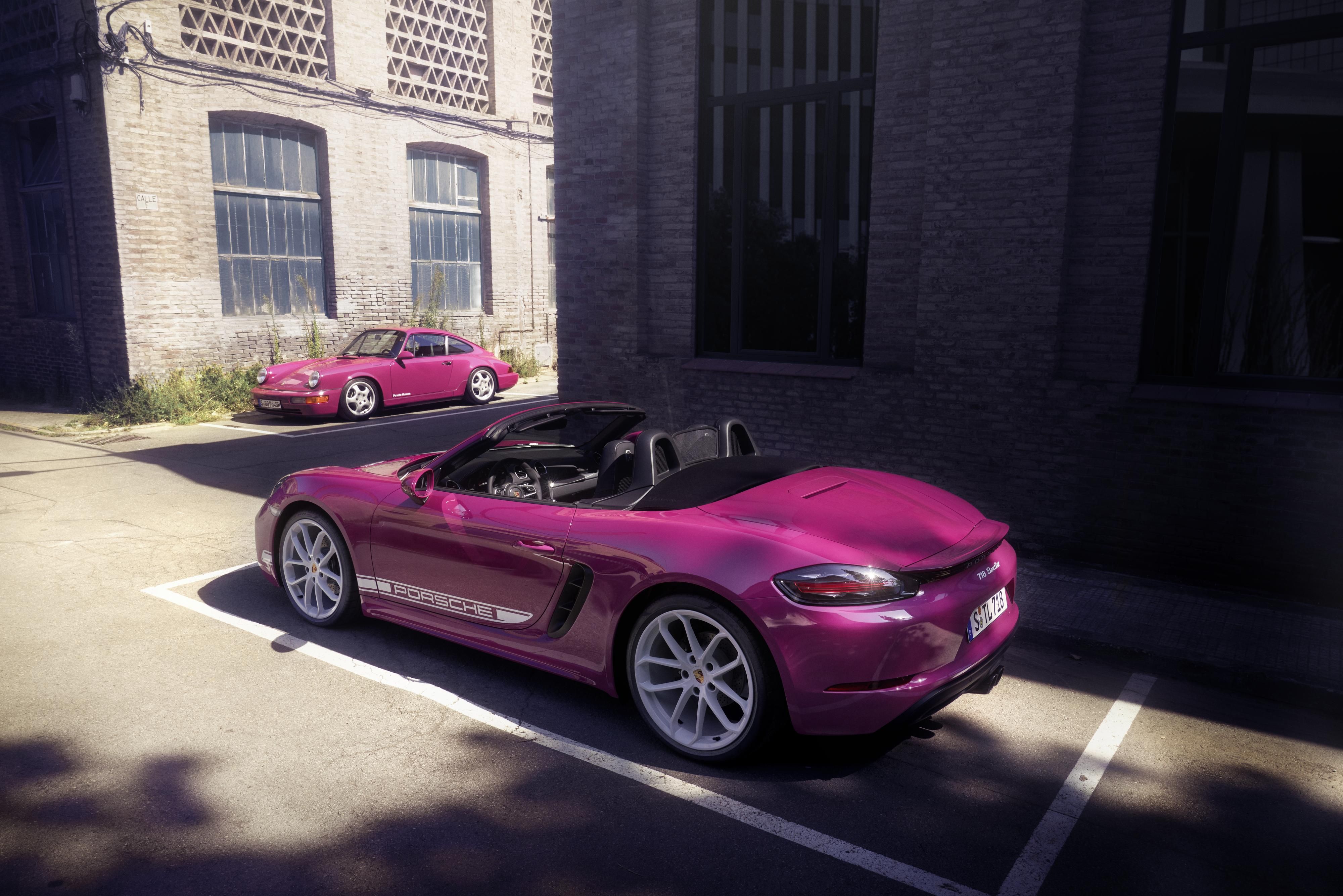 HW PORSCHE BOXTER SPYDER（PINK WINDOW） HW PORSCHE BOXTER SPYDER（PINK WINDOW）