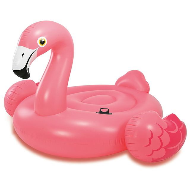 Pink, Flamingo, Water bird, Bird, Product, Inflatable, Baby toys, Greater flamingo, Toy, Bath toy, 