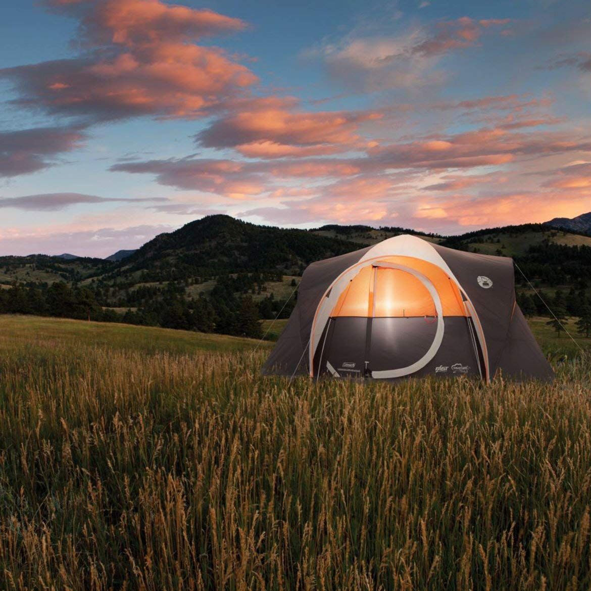 analoog dik Verwijdering This Coleman Large Camping Tent Is Now On Sale For Under $100