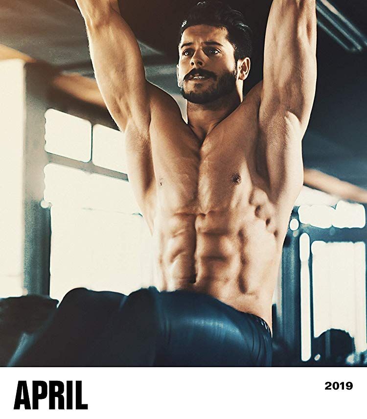Calendar, Muscle, Physical fitness, Font, Crossfit, Barechested, Chest, Abdomen, 