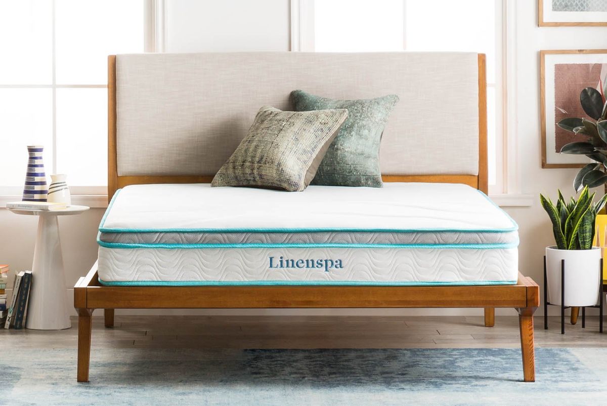 Furniture, Bed, Room, Bedroom, Bed frame, Couch, Interior design, Mattress, studio couch, Turquoise, 