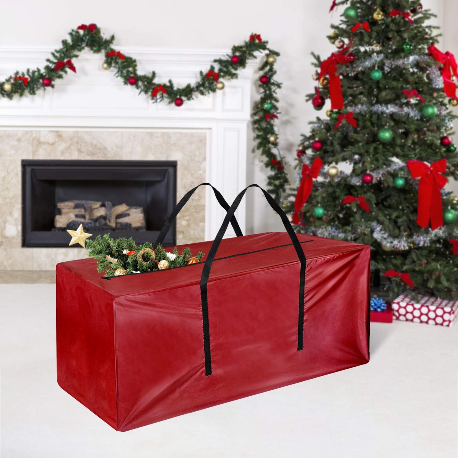 bolsa de almacenaje para el arbol de navidad