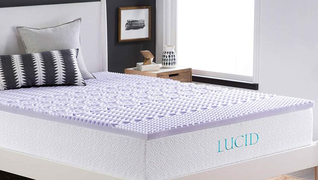 Lucid Lavender Mattress Topper Review - Best Memory Foam Mattress Topper
