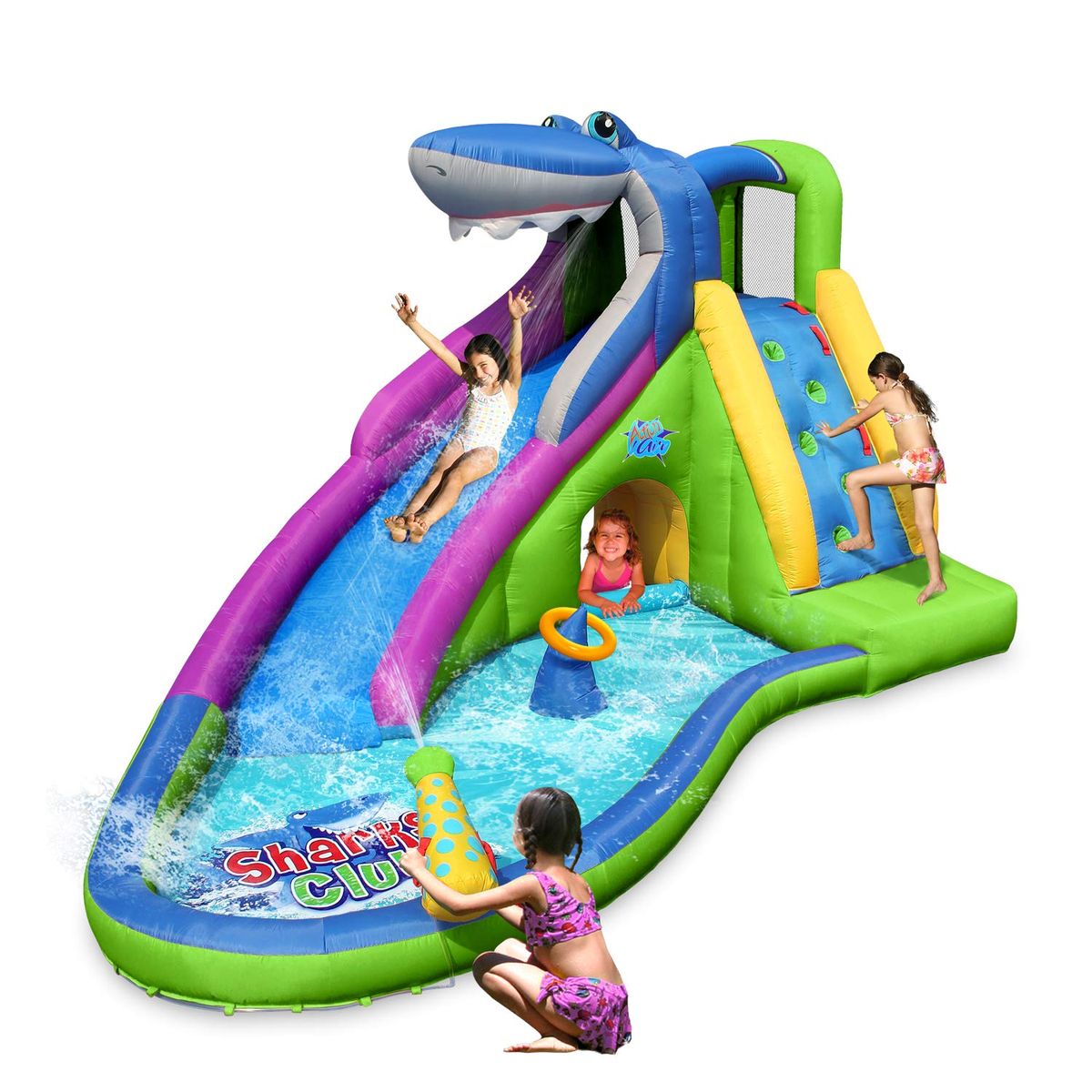 inflatable waterpark bounce house amazon