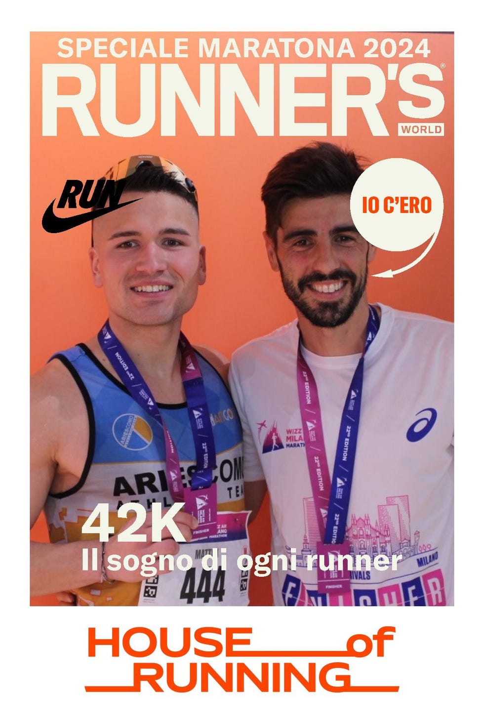 a couple of men wearing medals