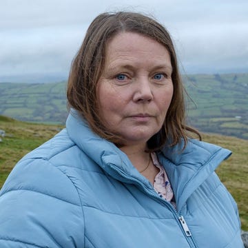 The Light In the Hall the light in the hall y golau.call sheet 19 19/11/2021 episode 3.sharon (joanna scanlan).photo by alistair heap