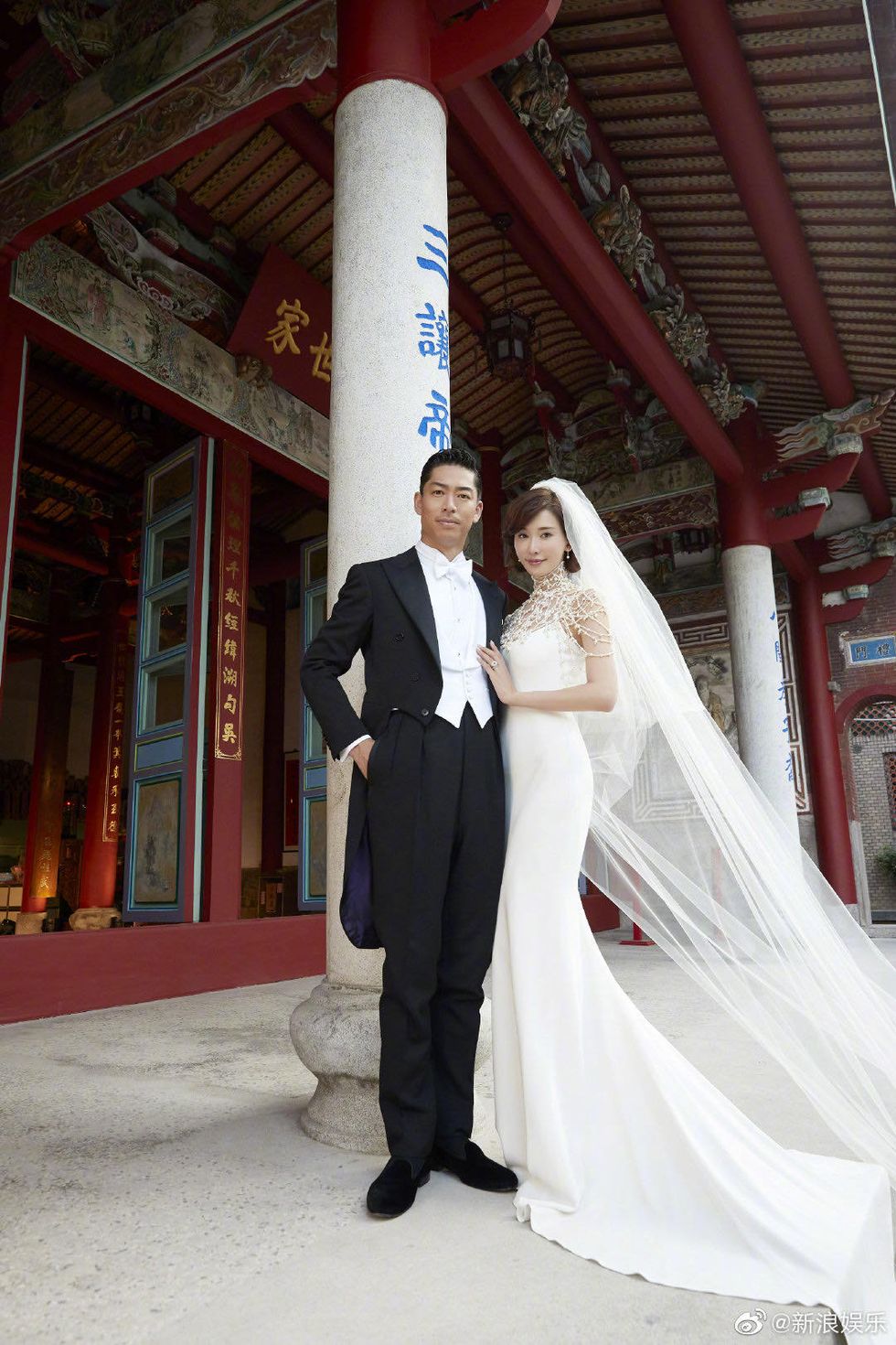 林志玲 放浪兄弟的Akira 台南婚禮婚紗照