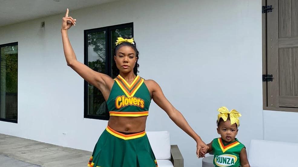 Gabrielle Union Shows Off Abs In Bring It On Halloween Costume