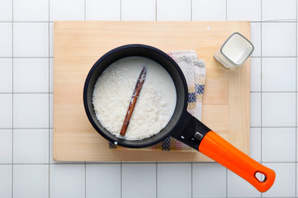 arroz con leche  paso 2