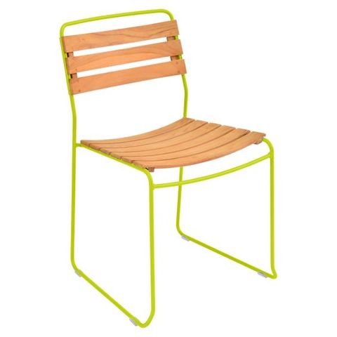 fermob teak outdoor chair