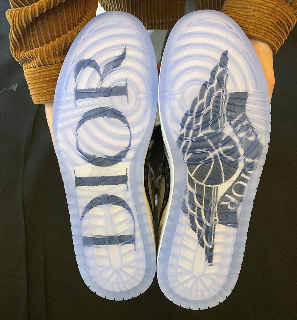 Dior x Jordan推出聯名款Air Jordan 1球鞋