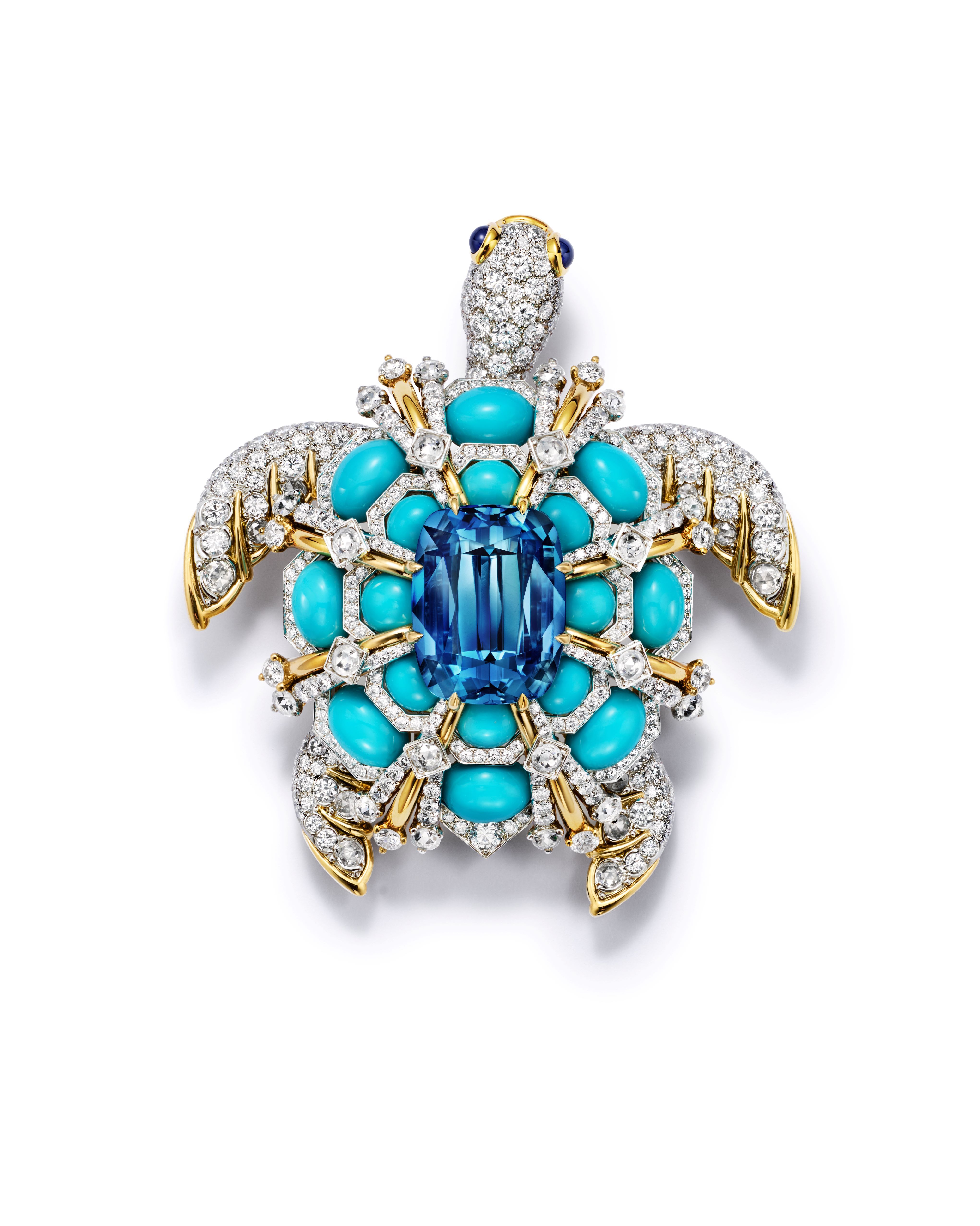 Tiffany & Co. ブローチ ティファニーブルー Jean Schlumberger by Tiffany バード オン ア ロック | Tiffany