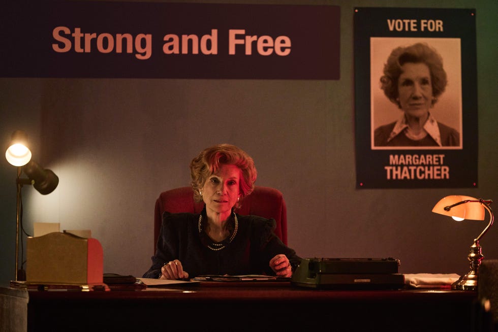 pictured harriet walter as margaret thatcher