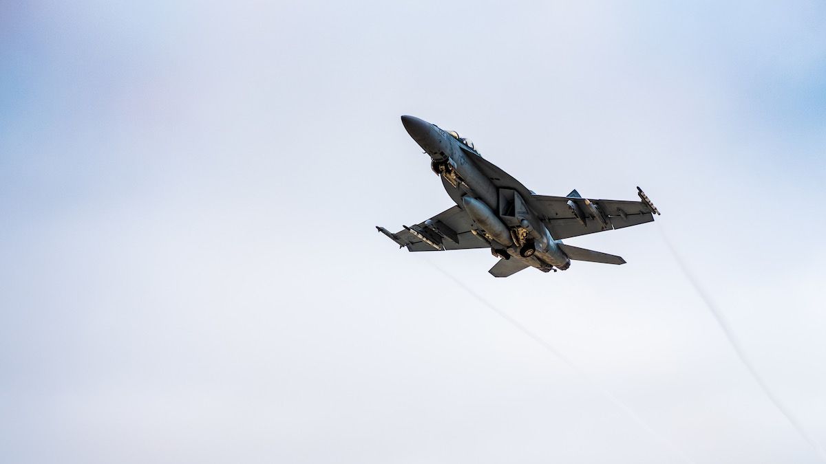 A Strike Fighter Was Just Seen Carrying the Navy's Kill