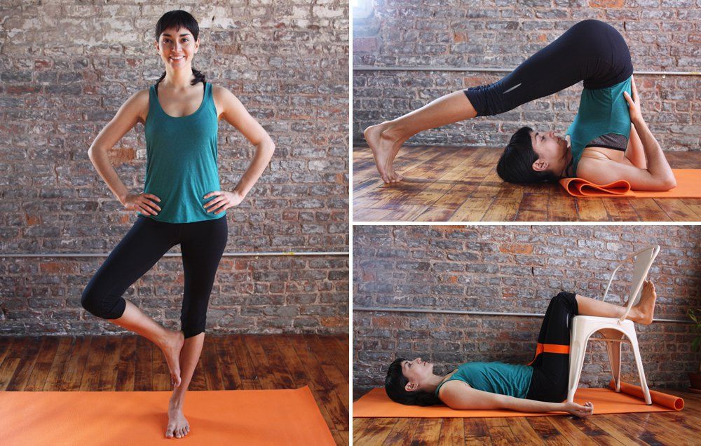 This Yoga Routine Will Reverse A Day's Worth Of Standing On Your