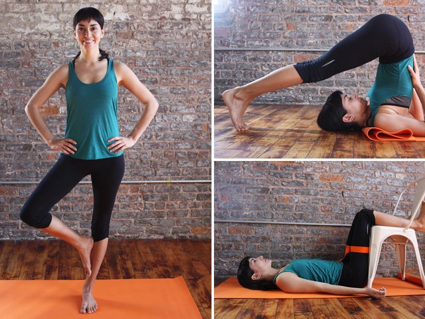 Yoga Pose: Standing Leg Raise Pose
