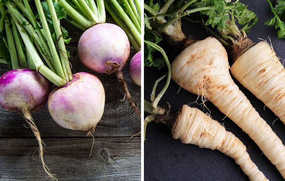 Parsnip and turnip nutrition