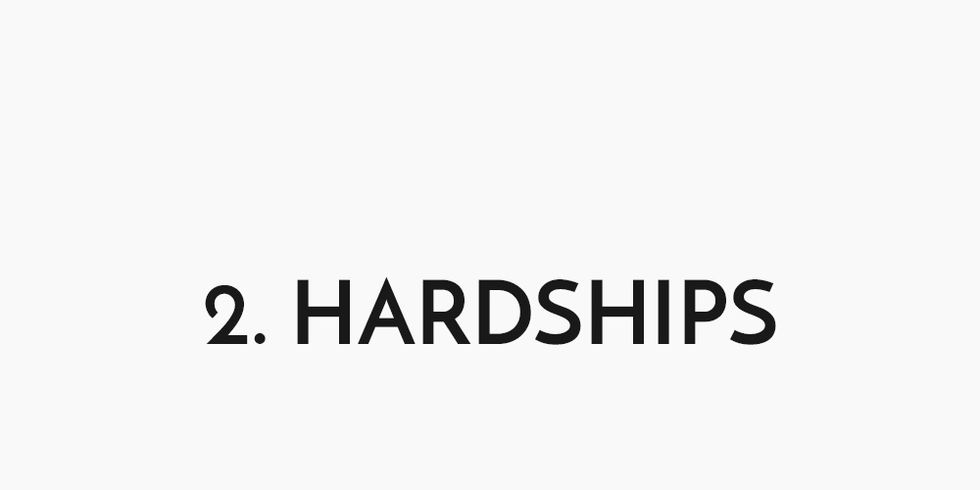 Hardships