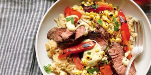 Steak and Pepper Rice Bowl
