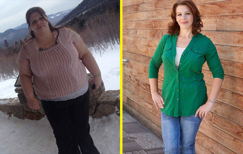 Erica Buteau before and after weight loss