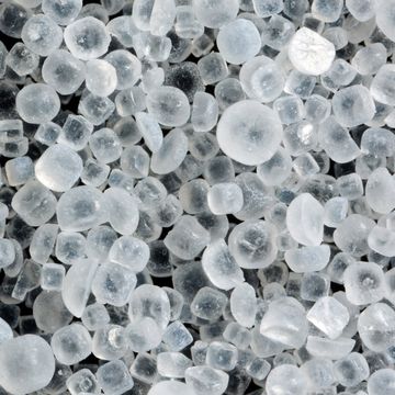 bits of plastic are found in salt 