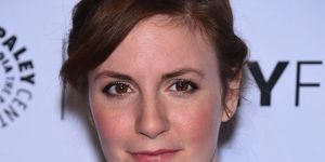 lena dunham, who was hospitalized with a ruptured ovarian cyst