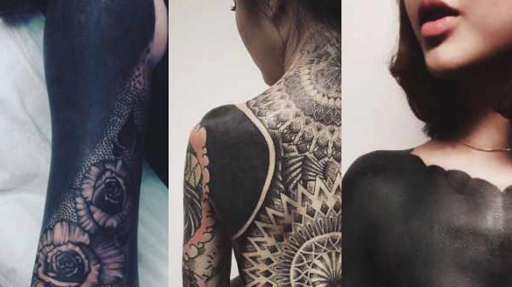 Blackout Tattoos Are a Bad Idea—Here's Why