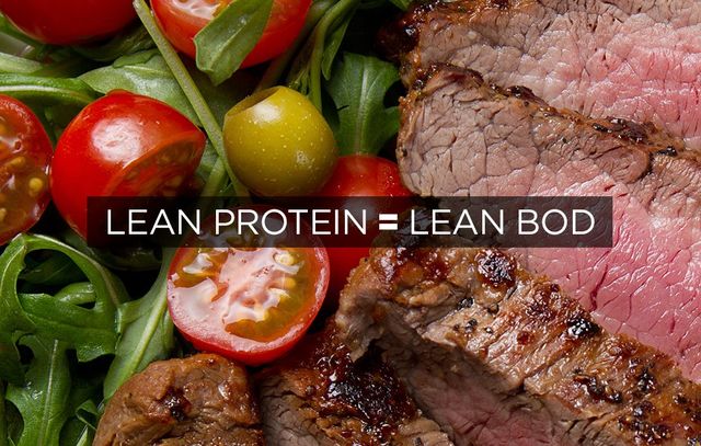 Lean protein and weight maintenance