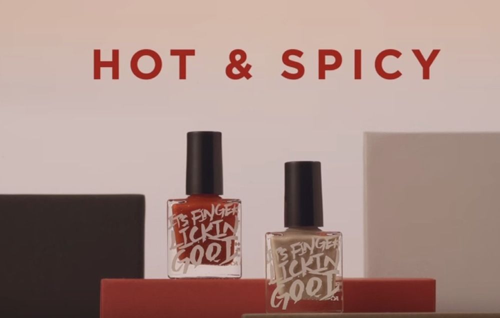 Chicken fingers: Trying out the KFC nail polish - BBC News