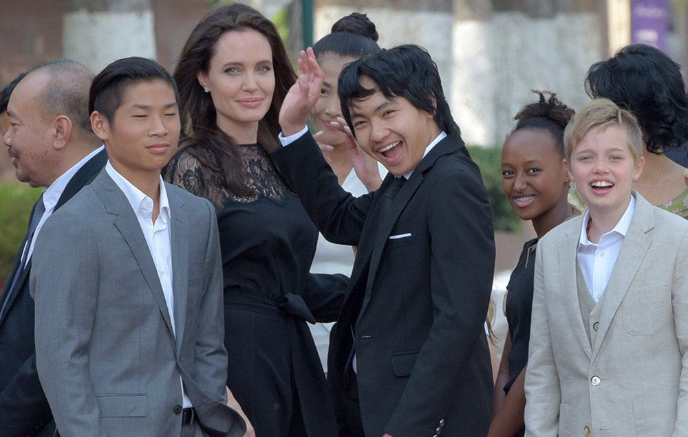 angelina jolie kids eat insects and crickets