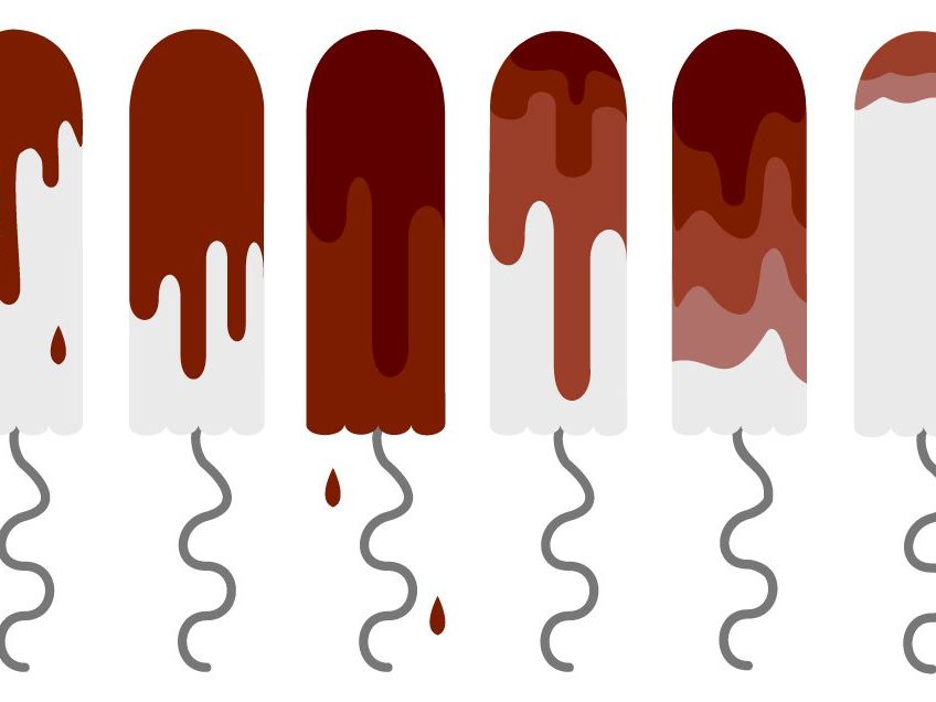 Nua  Worried about thick menstrual blood? Our period, just like