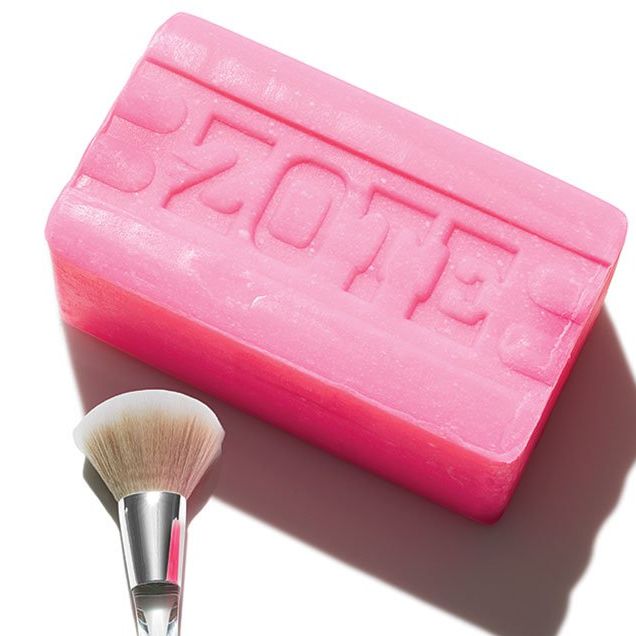 Zote soap for makeup brushes