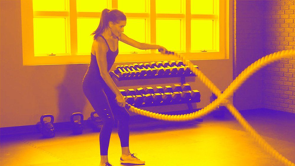 preview for The 12-Minute Battle Ropes Circuit That'll Blast Fat